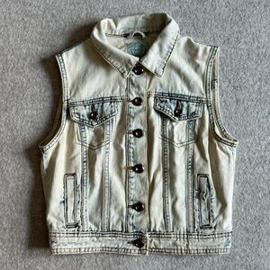 Bershka jean vest